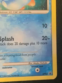 Piplup DP03 *Holo Bleed* Black Star Promo Pokemon TCG Diamond & Pearl 2007 MP - Image 4
