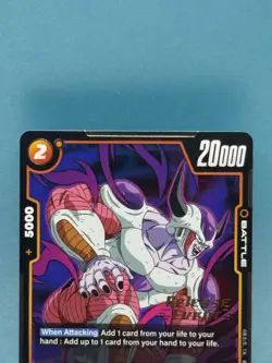 Dragon Ball SCG Wish For Shenron Frieza FB07-089 Release Event Card - Image 2