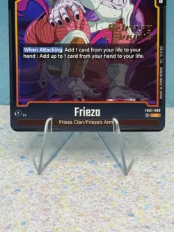 Dragon Ball SCG Wish For Shenron Frieza FB07-089 Release Event Card - Image 3