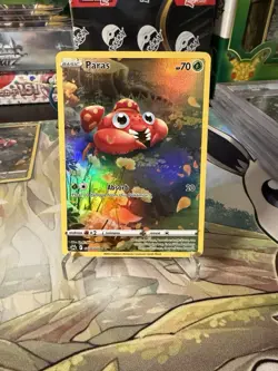 Pokemon Paras SWSH: Crown Zenith: Galarian Gallery #GG32/GG70 NM - Image 3