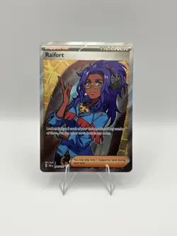 Raifort Holo Prismatic Evolutions Pokemon TCG Card Ultra Rare 142/131 - Image 1