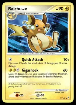 EX-NM Supreme Victors Raichu Uncommon 77 2026 Pokemon TCG - Image 1