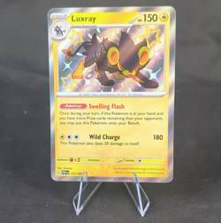 The Pokemon Company Luxray 137/091 SV Paldean Fates Shiny Rare Holo EN 150 HP - Image 1