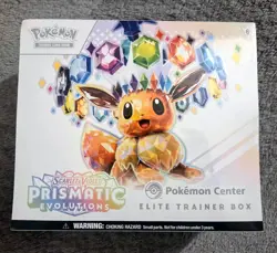 Prismatic Evolutions Pokemon Center Elite Trainer Box / ETB Sealed - Image 1