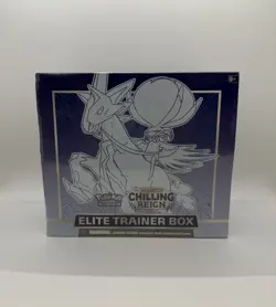 Pokemon TCG Sword & Shield Chilling Reign Factory Sealed Elite Trainer Box - Image 1