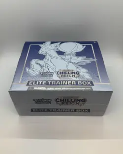 Pokemon TCG Sword & Shield Chilling Reign Factory Sealed Elite Trainer Box - Image 5