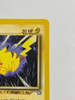 Pokemon Neo Genesis 1st Edition Pikachu 70/111 Non Holo - Nice! (B) - Image 5