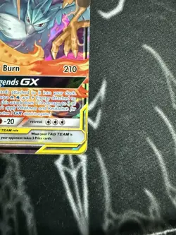 Pokemon Moltres & Zapdos & Articuno GX Hidden Fates 44/68 Ultra Rare Holo Engli… - Image 5