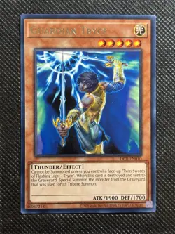 YuGiOh! - Guardian Tryce DCR-EN010 Rare 25th Anniversary Edition Near Mint - Image 1