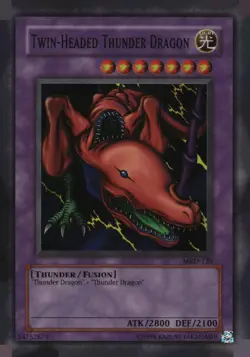 Twin-Headed Thunder Dragon MRD-120 Metal Raiders Yu-Gi-Oh Unlimited NM - Image 1