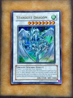 Yugioh Stardust Dragon TDGS-EN040 Ultra Rare NM - Image 1