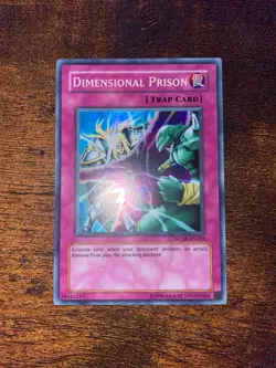 Dimensional Prison - WC08-EN003 - Unlimited - Super Rare - LP/MP - Image 1