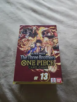 One Piece Ultra Deck The Three Brothers ST-13 Deck New Sealed BanDai English - Image 1