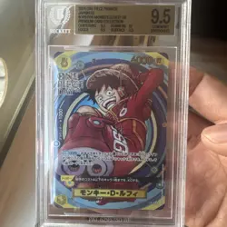 2024 One Piece Day 24 Promo Monkey D Luffy Premium Gem Mint 9.5 NEW BGS SLAB - Image 1