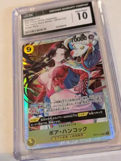 Boa Hancock OP14-112 SR The Azure Sea's Seven - ONE PIECE CG Japanese CGC 10 - Image 2