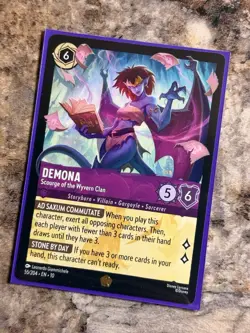Disney Lorcana Whispers In The Well- Demona: Scourge of the Wyvern Clan 55/204 - Image 1