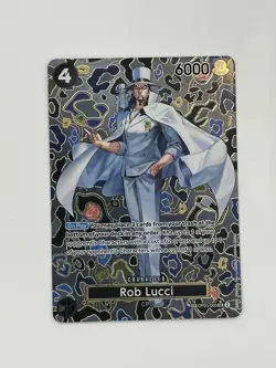 One Piece Rob Lucci SP Alt Art Card OP05-093 Near Mint - Image 1