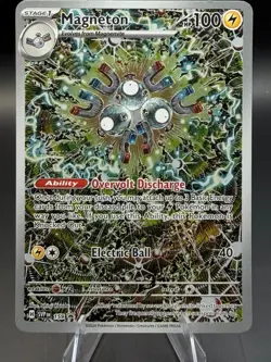 ⚡ Magneton SVP 159 Black Star Promo Full Art Holo Pokemon Card NM/Mint ⚡ - Image 2