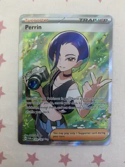 Perrin 209/167 Twilight Masquerade Holo Ultra Rare Pokemon TCG Card - Image 1