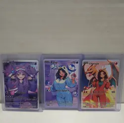 Pokemon Fan Art Lot Gengar, Piplup, Charizard Lot Of 3 Cards (Not Official TCG) - Image 1