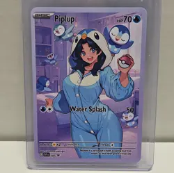 Pokemon Fan Art Lot Gengar, Piplup, Charizard Lot Of 3 Cards (Not Official TCG) - Image 4