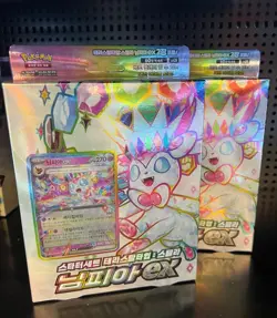Pokemon Card Starter set Terrastal Type Stellar Sylveon ex Korean - Image 1