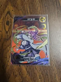 MITSURI KANJORI Demon Slayer Kimetsu no Yaiba Anime Collectible card - Image 1