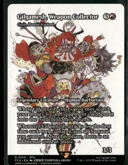 Gilgamesh, Weapon Collector - Godo, Bandit Warlord Final Fantasy Regular R 0013 - Image 1