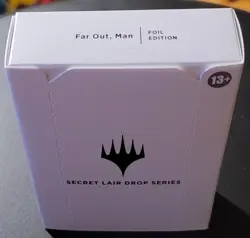 MTG Secret Lair Far Out, Man Foil Edition SEALED - Image 1
