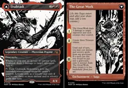 [1x] Urabrask // The Great Work - Showcase Near Mint, English March of the Machi - Image 1