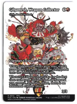 Gilgamesh, Weapon Collector - Godo, Bandit Warlord (Showcase) #13 - FINAL FANTAS - Image 1