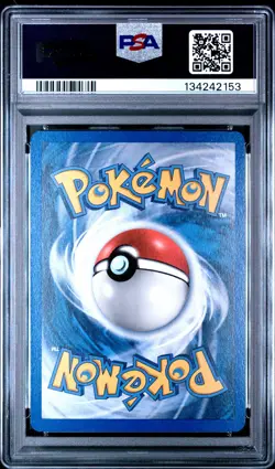 2005 POKEMON EX UNSEEN FORCES #100 WARP ENERGY-REVERSE FOIL PSA 8 - Image 2