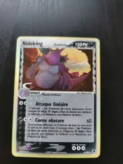 Carte Pokemon - Nidoking Holo especes delta francais EX Ile des Dragons 6/101 - Image 1