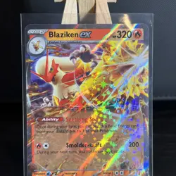 Pokemon TCG | Blaziken ex 024/159 Sv09: Journey Together Holo Pack Fresh NM+ - Image 3