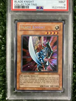 2004 Yu-Gi-Oh! Ltd. Edition Blade Knight CT1-EN002 Promo PSA 9 MINT - Image 2
