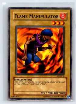 Flame Manipulator SDJ-006 Common / Short Print Starter Deck: Joey Yu-Gi-Oh LP - Image 1