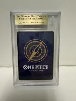 One Piece TCG - Monkey.D.Luffy Special Art ST01-012 SR Signed Japanese BGS 10 - Image 2