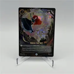 Ravensburger Disney Lorcana Touch the Sky 240/204 Wild’s Unknown Enchanted Foil - Image 1