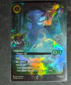 Disney Lorcana TCG Baloo - Carefree Bear 230/204 Enchanted Holo - Image 1