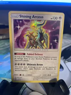 Pokemon TCG Shining Arceus Shining Legends Holo Rare Card 57/73 - Image 1