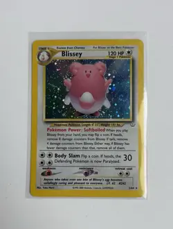 Blissey - 2/64 - Pokemon Neo Revelation Unlimited Holo Rare Card Lp w/Swirl - Image 1