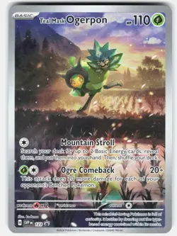 Teal Mask Ogerpon Holo Promo SV: Scarlet & Violet Promo Cards 123 NM - Image 1