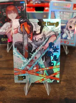 Chainsaw Man Trading Card Game SP Card - Denji Chainsaw man SP004 - Image 1