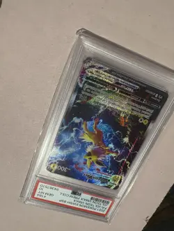 Pokemon TCG Jolteon VMAX SWSH184 Black Star Promo Card PSA 10 Gem Mint - Image 2