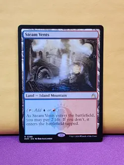 1x Steam Vents, NM, Ravnica Remastered (RVR), Magic: the Gathering, MtG - Image 1