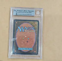 Strip Mine x1 - Antiquities - MTG - Uneven Stripe U1 - Graded BGS Beckett 8.5 - Image 2