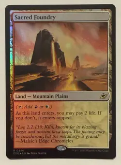 Sacred Foundry Foil - Edge of Eternities MTG - Image 1