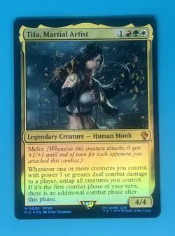 Mtg Tifa, Martial Artist Commander: Final Fantasy Foil - Image 1