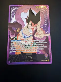 Foxy Gold Leader English OP07-059 One Piece TCG - Image 1