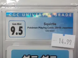 G813 Old Maid Japanese Pokemon Center Red Back 2019 Promo Playing Card CGC 9.5 - Image 3